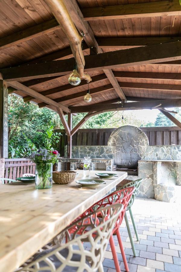 Mücke Chalet "Waldhauszeit" Am See מראה חיצוני תמונה